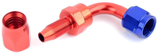 картинка Фитинг AN12 90 гр магазин  StreetTuning 