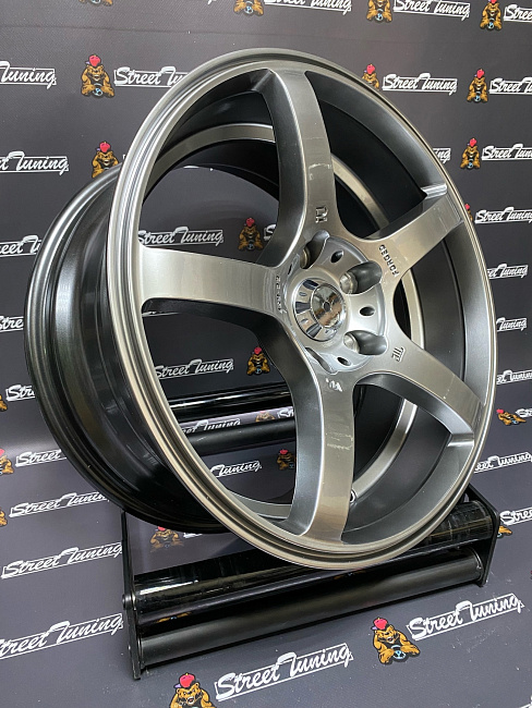 картинка Новые диски Prodrive CG05 R17 J8 ET35 5x114.3 Hyper Black магазин  StreetTuning 