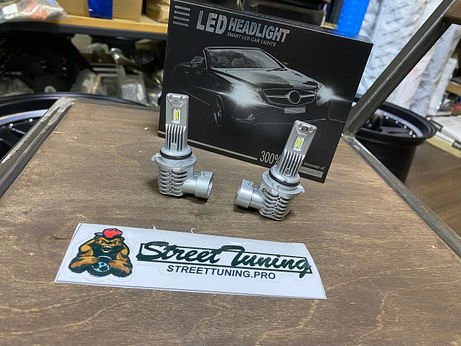 картинка Светодиодные лампы Sanvi Smart Led - HB4 5500к, комплект 2 шт магазин  StreetTuning 