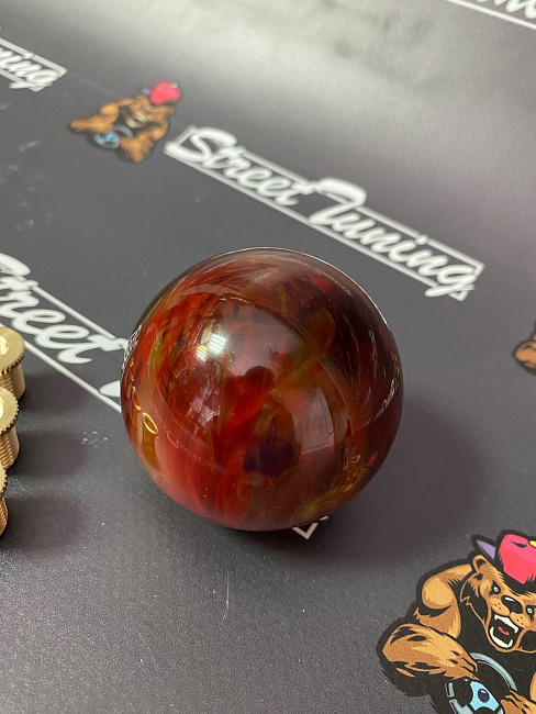 картинка Ручка переключения передач BALL (ШАР), микс цветной перламутр JDM магазин  StreetTuning 