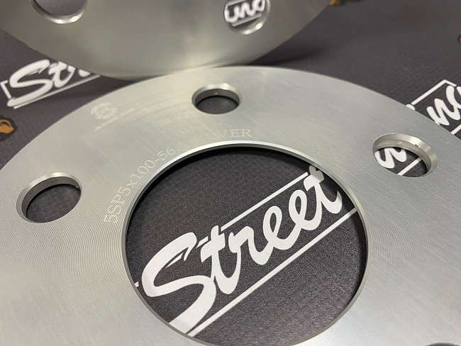 картинка Проставка Starleks 5 мм 5x100 цо 56.1 сквозная Silver магазин  StreetTuning 