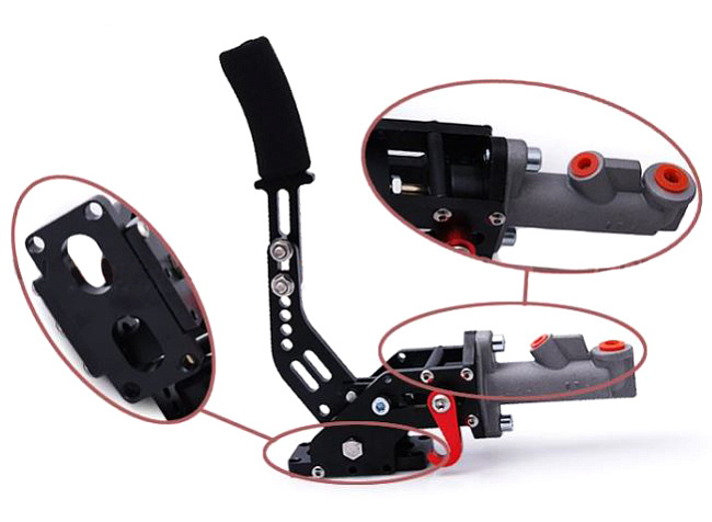 картинка Универсальный гидравлический ручной тормоз, черный магазин  StreetTuning 