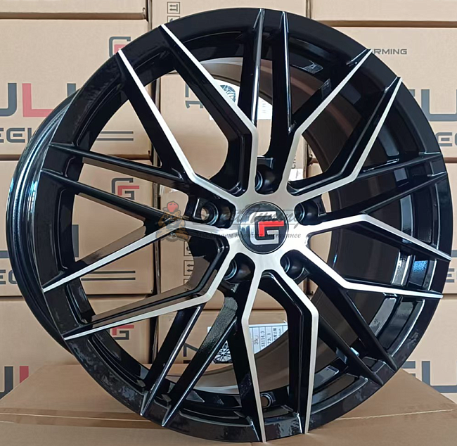 картинка Диски Inforged GL005 R15 J6,5 ET35 5X114,3 black+polished магазин  StreetTuning 