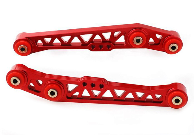 картинка Задние нижние рычаги Honda Civic EG 1988-1995 г, красный магазин  StreetTuning 