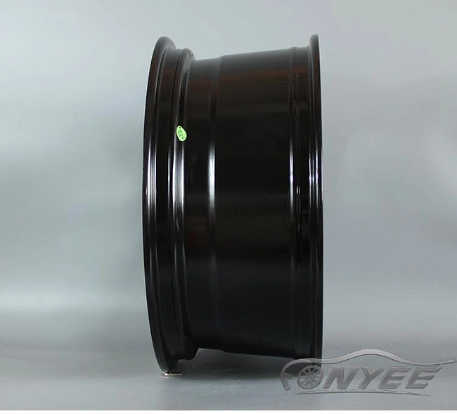 картинка Новые диски DFD (zedd SLT) R18 J8 ET35 5x112 черные с полированной полкой магазин  StreetTuning 