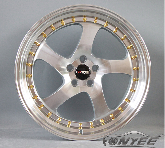 картинка Новые диски Rotiform TMB Flat R18 5х114,3 ET40 J8 серебро + полированная полка магазин  StreetTuning 