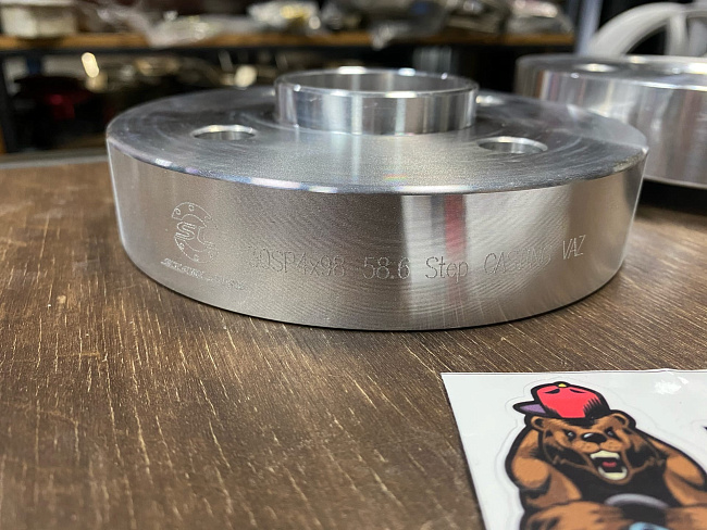 картинка Проставка Starleks 30 мм 4x98  цо 58.6 Silver магазин  StreetTuning 