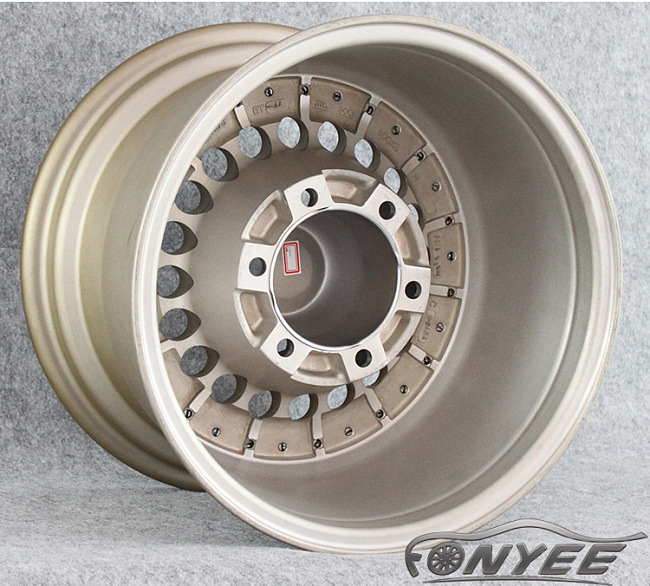 картинка Новые диски Raguna D-Force AKRO R16 6X139,7 ET-5 J9 бронза + серебро магазин  StreetTuning 