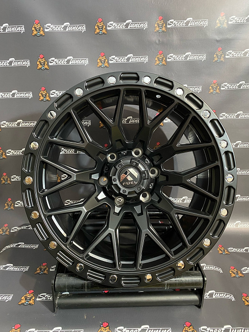 картинка Новые диски Fuel Off Road R18 J9 ET0 6x139.7 Black магазин  StreetTuning 