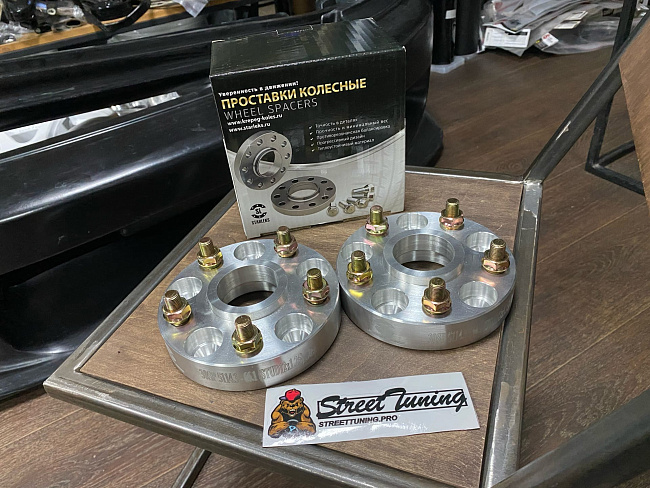 картинка Проставка Starleks 30 мм 5x114.3 12x1.25 цо 66.1 - РФ магазин  StreetTuning 