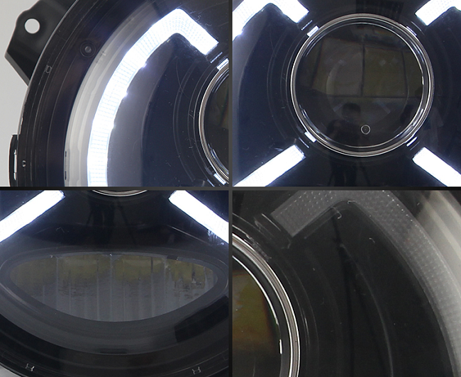 картинка Передние фары для JEEP WRANGLER 2018-по н.в магазин  StreetTuning 