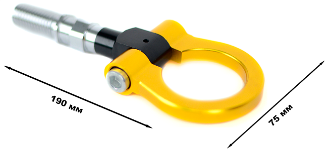 картинка Буксировочное кольцо Epman для японских авто, золотое магазин  StreetTuning 