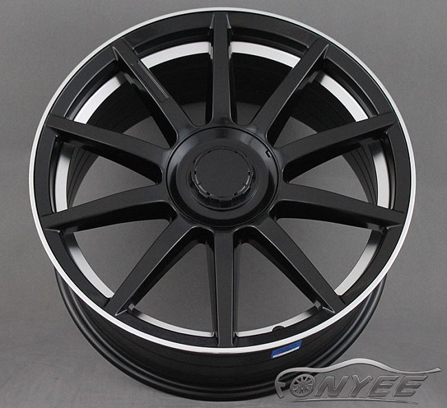 картинка Новые диски Mercedes AMG 10 Spoke R19 5x112 ET43 J9 черные магазин  StreetTuning 