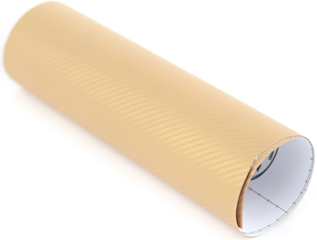 картинка Виниловая пленка под 3D карбон, золотого цвета магазин  StreetTuning 