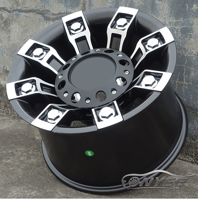 картинка Новые диски Metal Mulisha Series 13 R17 5X127 ET0 J9 черный мат + серебро магазин  StreetTuning 