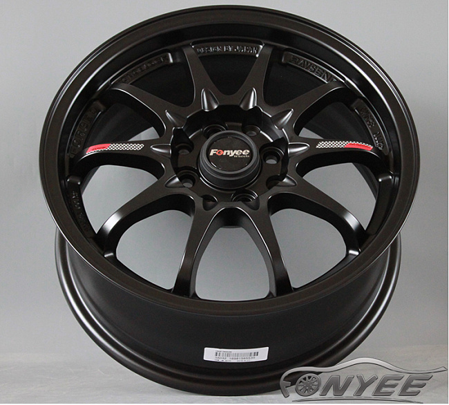 картинка Новые диски RAYS CE28N R17 4X114,3/4X100 ET38 J6,5 черный мат магазин  StreetTuning 