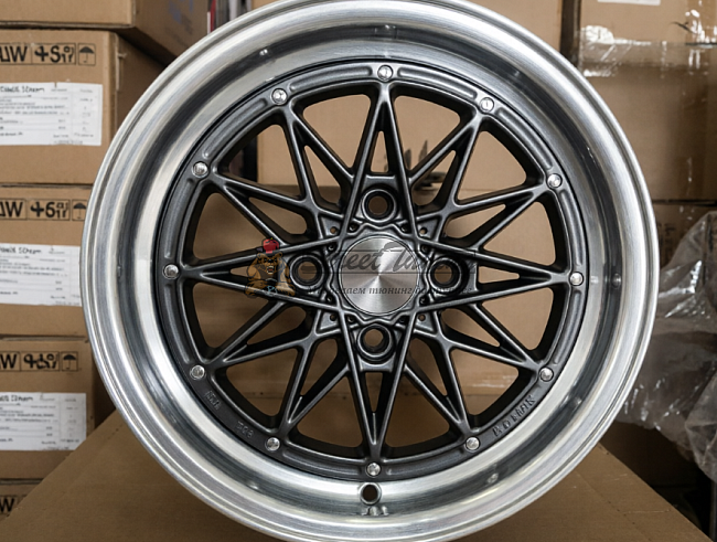 картинка Диски Work Style R14 5J ET30 4X100 Gray магазин  StreetTuning 