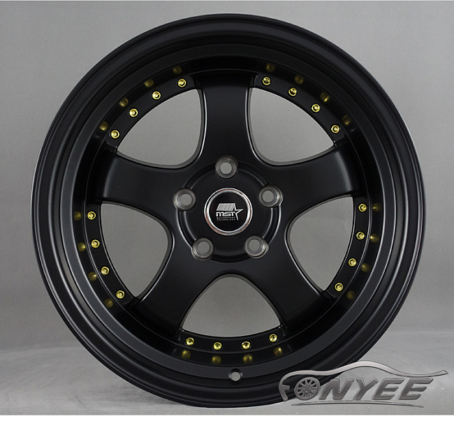 картинка Новые диски JNC 017 R17 5X114,3 ET20 J9 черный мат магазин  StreetTuning 