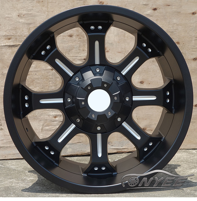 картинка Новые диски TVW R18 6X139,7 ET20 J9 черный мат магазин  StreetTuning 