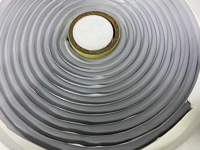 картинка Бутиловый герметик для стекол фар автомобиля Sanvi, серый, рулон магазин  StreetTuning 