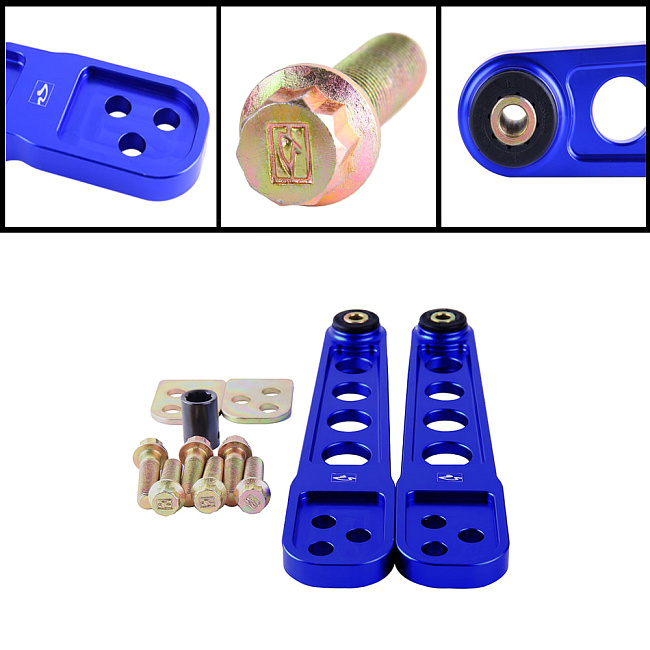 картинка Задние нижние рычаги Epman для Honda Civic 01-05 SI 02-05 Ep3, синие магазин  StreetTuning 