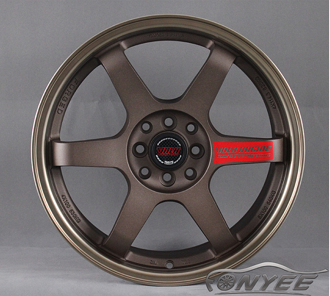 картинка Новые диски Rays TE37 R17 4X100/114,3 ET38 J7,5 золото мат + полированная полка золото магазин  StreetTuning 