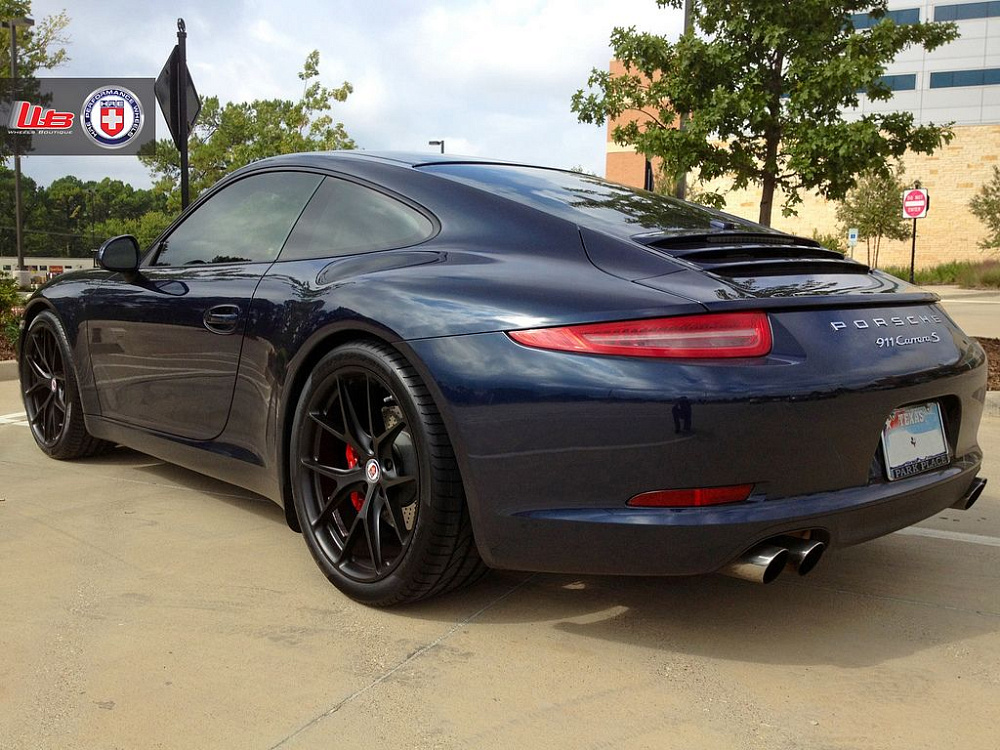 картинка Новые диски HRE P101 R17 5x114,3 ET35 J7,5 черные матовые от магазина  StreetTuning