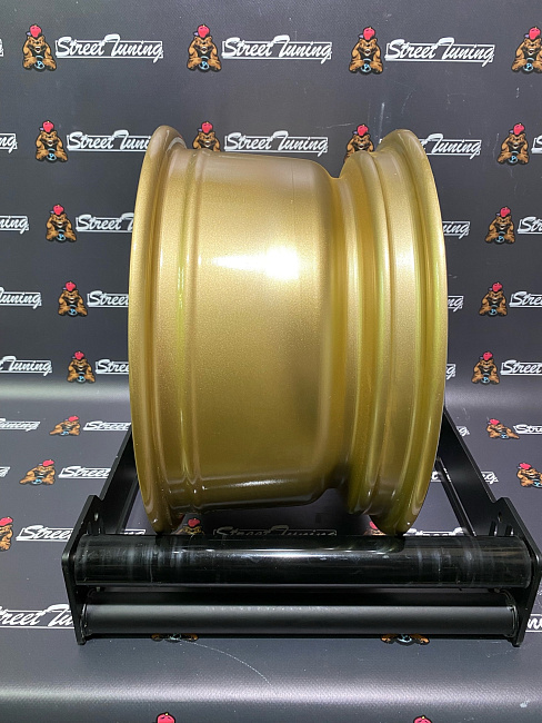 картинка Новые диски Enkei Wheels 471 R13 J7 ET7 4x98 Gold + Silver магазин  StreetTuning 