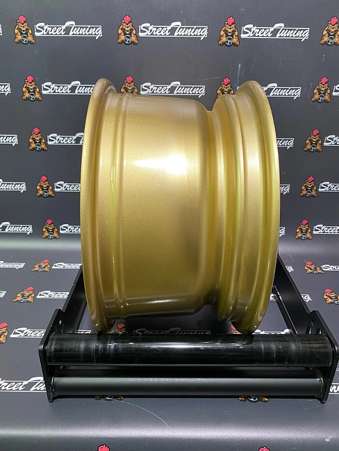 картинка Новые диски Enkei Wheels 471 R13 J7 ET7 4x98 Gold + Silver магазин  StreetTuning 