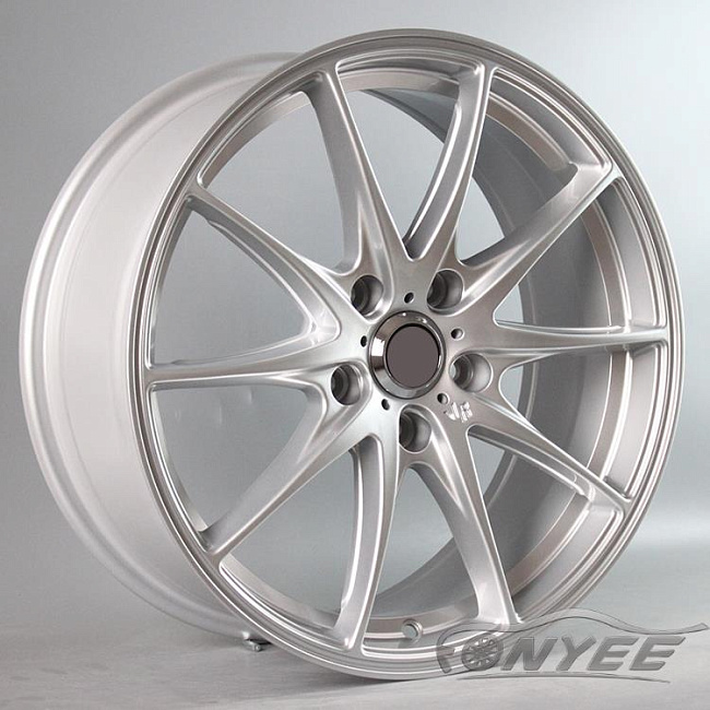 картинка Новые диски Rays G25 R18 5X100 ET38 J8 серебро магазин  StreetTuning 