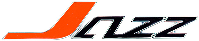 картинка Металлический шильдик с логотипом "Jazz" магазин  StreetTuning 