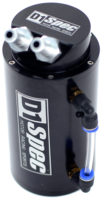 картинка Маслоуловитель D1 Style черный магазин  StreetTuning 