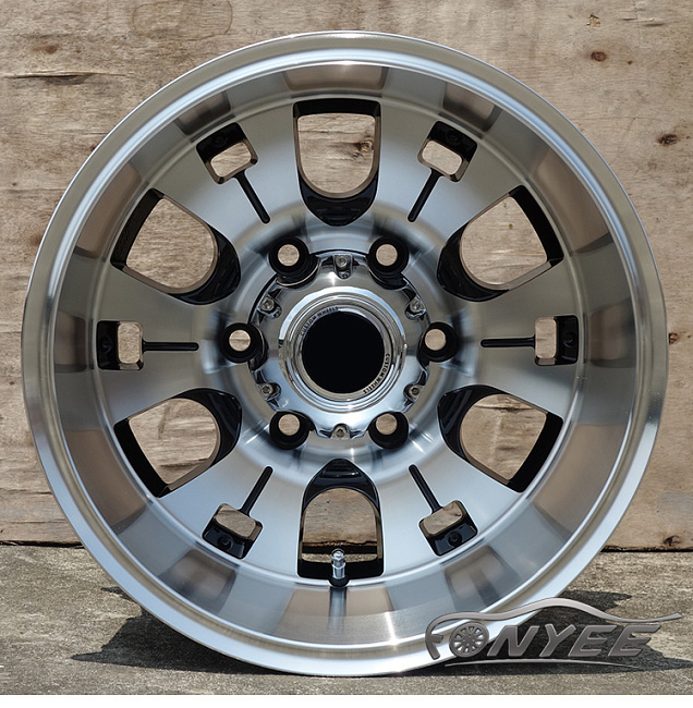 картинка Новые диски XO wheels 2 R15 J8,5 ET-32 6x139,7 черный + серебро магазин  StreetTuning 