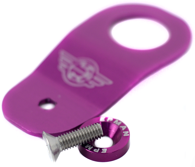 картинка Крепеж радиатора Epman для Honda civic EK / AP / DC, цвет фиолетовый магазин  StreetTuning 