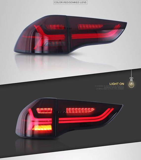 картинка Задние фары для Mitsubishi Pajero sport 2010-2014 г магазин  StreetTuning 