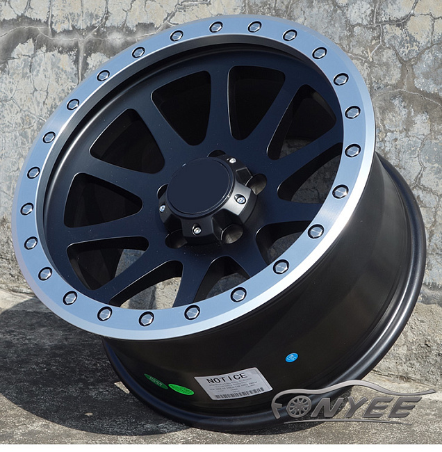 картинка Новые диски Black Rhino Mint R17 5X127 ET-12 J9 черный мат + серебро магазин  StreetTuning 