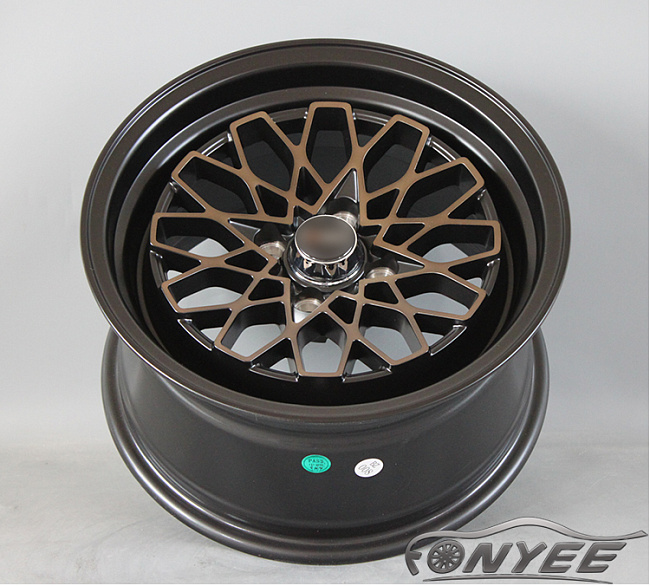 картинка Новые диски Avid.1 895 R15 4x100 ET25 J8 бронза + черный мат магазин  StreetTuning 