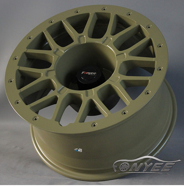 картинка Новые диски R wheels R17 5X127 ET-16 J9 темно-зеленый магазин  StreetTuning 