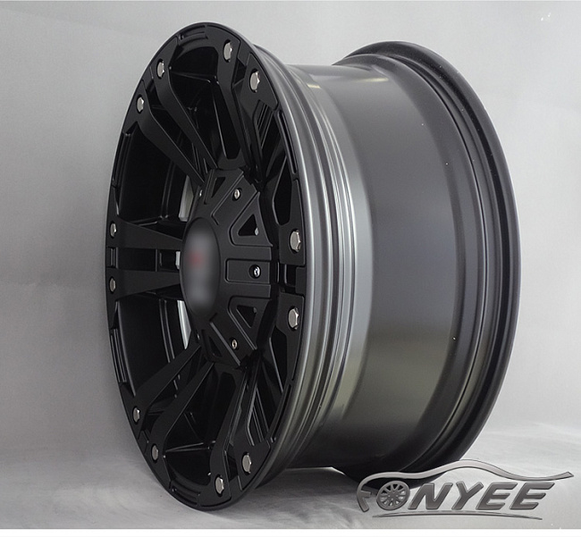 картинка Новые диски XD Monster 2 822 R20 6X139,7 ET20 J9 черный мат магазин  StreetTuning 