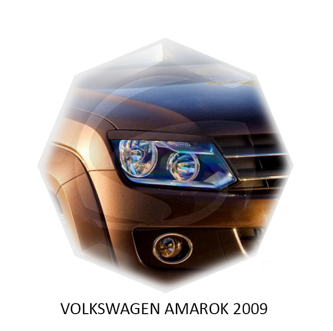картинка Реснички на фары для  VOLKSWAGEN AMAROK 2009г- магазин  StreetTuning 