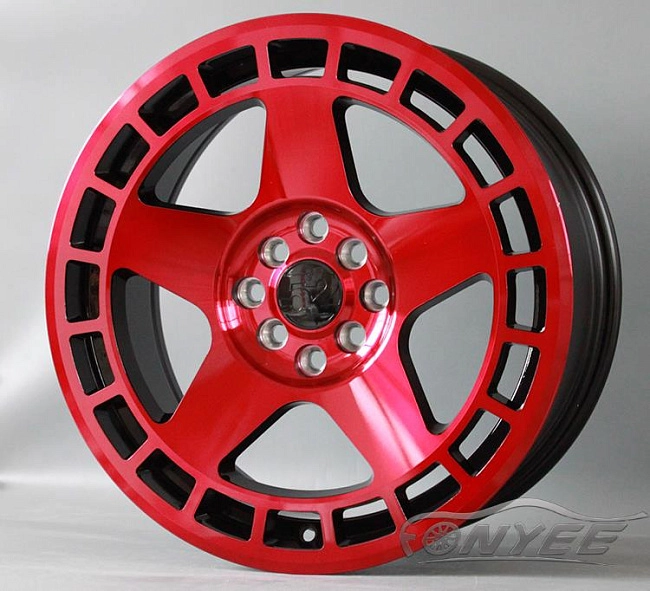 картинка Новые диски Fifteen 52® Tarmac R17 4x100-4x114,3 ET42 J7,5 красные магазин  StreetTuning 