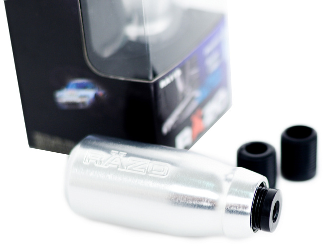 картинка Ручка КПП Razo Style, цвет- серебряный магазин  StreetTuning 