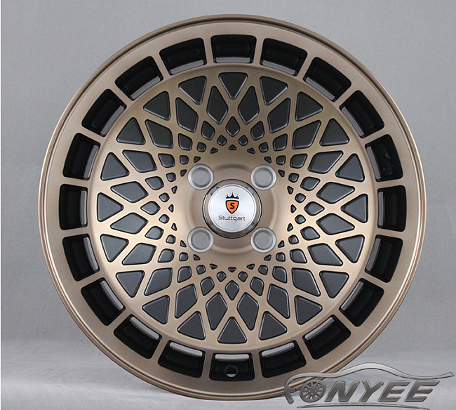 картинка Новые диски Stuttgart ST7 R15 4X100 ET25 J8, бронзовые магазин  StreetTuning 