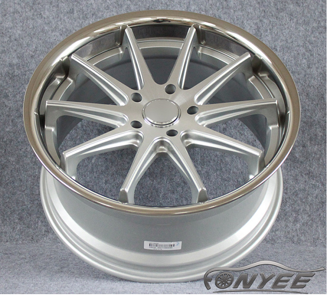 картинка Новые диски Aversus Aurelia R19 J8,5 ET+35 5x115 серебро + хром полка магазин  StreetTuning 