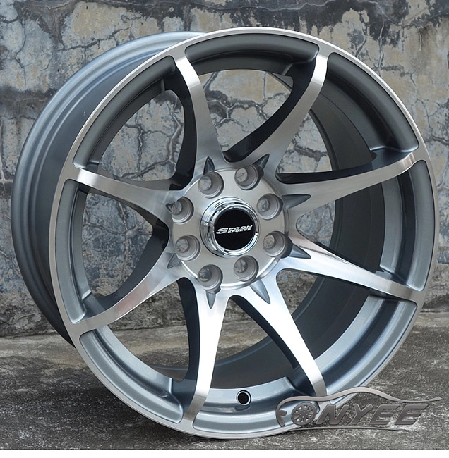 картинка Новые диски Spoon R15 4x100-114,3 ET10 J8 серебро магазин  StreetTuning 