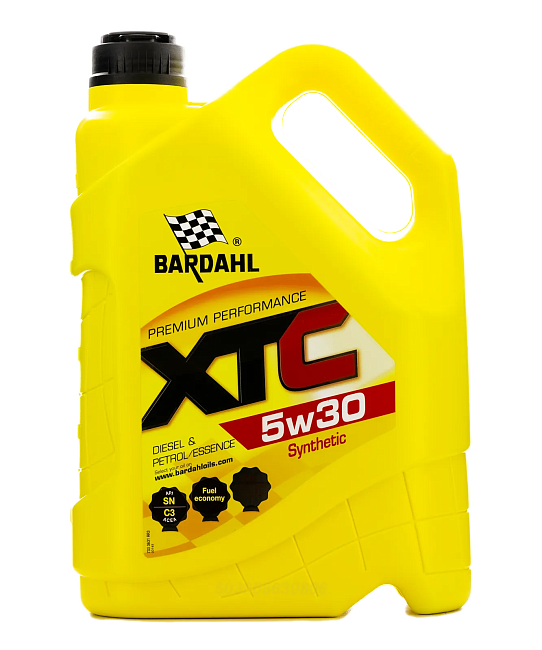 картинка Синтетическое моторное масло BARDAHL 5W30 XTC SN - 5L магазин  StreetTuning 