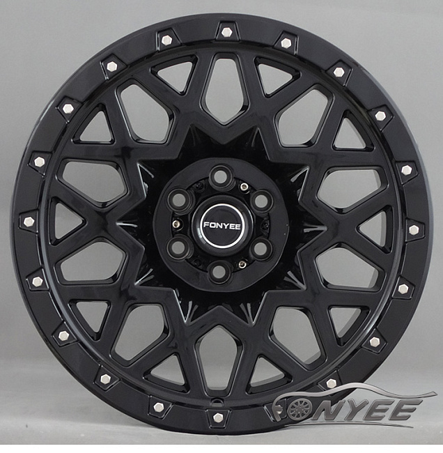 картинка Новые диски Black Rhino Sprocket R17 6X114,3 ET0 J8,5 черный глянец магазин  StreetTuning 