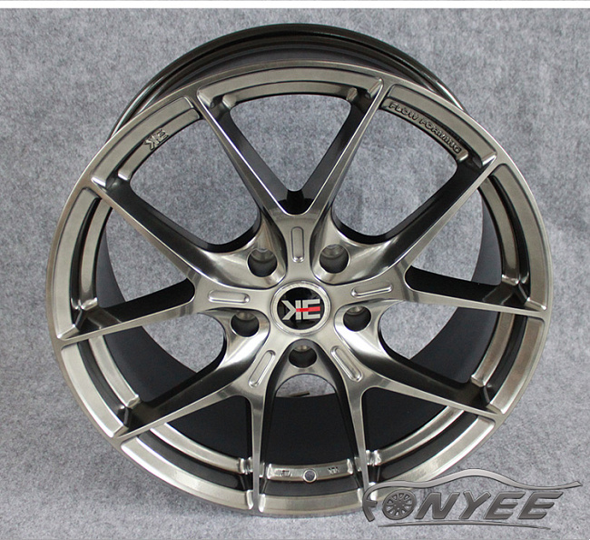 картинка Новые диски KE Flow Forming R18 5X108 ET40 J8 светло черные магазин  StreetTuning 