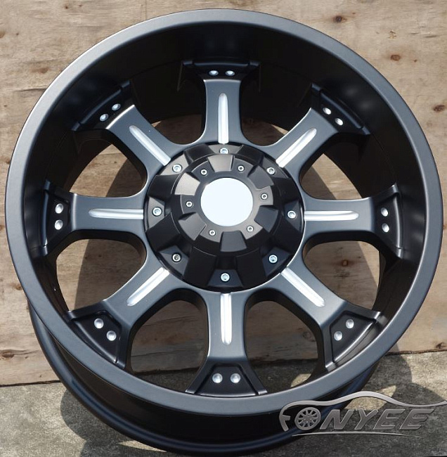 картинка Новые диски TVW R18 6X139,7 ET20 J9 черный мат магазин  StreetTuning 