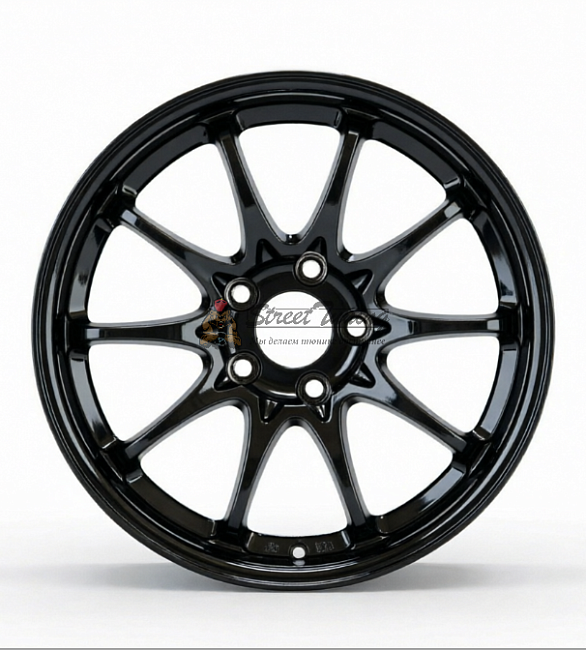 картинка Диски Rays Volk Racing Style  R18 8J ET35 5X114.3 Black магазин  StreetTuning 